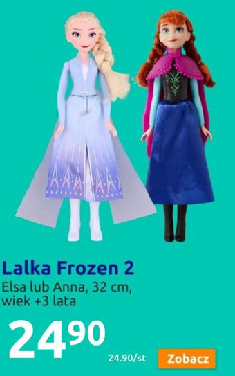 Action Lalka Frozen 2 Elsa lub Anna 32 cm wiek +3 lata oferta