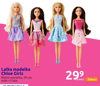 Action Lalka modelka Chloe Girlz Różne warianty, 29cm, wiek +3 lata oferta