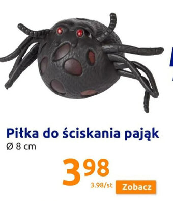 Action Piłka do ściskania pająk średnica 8cm oferta
