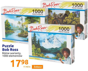 Action Puzzle Bob Ross Różne warianty, 1000 elementów oferta