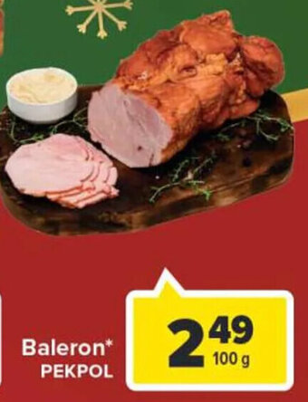 Carrefour Market Pekpol Baleron 100g oferta