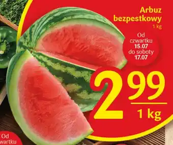 Delikatesy Centrum Arbuz bezpestkowy 1kg oferta