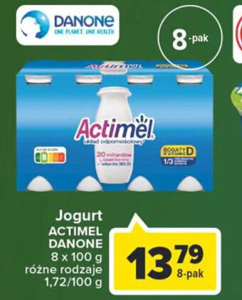 Carrefour Market Danone jogurt actimel 8x100g oferta