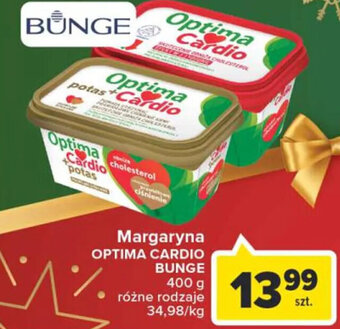 Carrefour Market Bunge margaryna optima cardio 400g oferta
