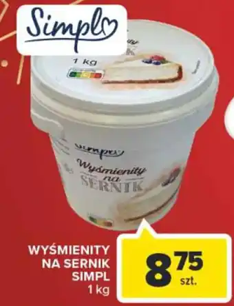 Carrefour Market Simpl wyśmienity na sernik 1kg oferta