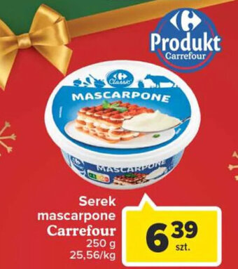 Carrefour Market Carrefour serek mascarpone 250g oferta