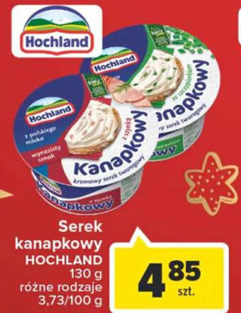 Carrefour Market Hochland serek kanapkowy 130g oferta