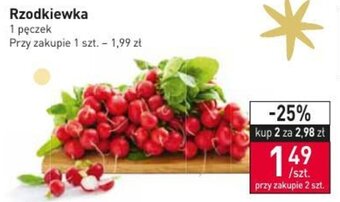 Stokrotka Rzodkiewka 1 pęczek oferta