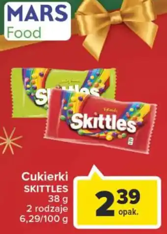 Carrefour Market Mars Food cukierki skittles 38g oferta