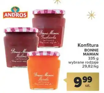 Carrefour Konfitura truskawkowa bonne maman oferta