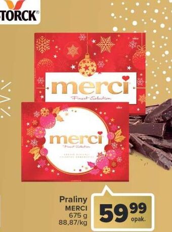 Carrefour Bombonierka świąteczna storck merci oferta