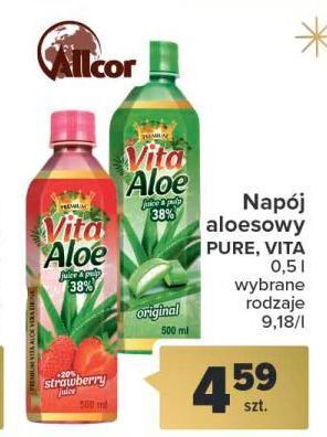 Carrefour Napój aloesowy vita aloe oferta