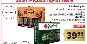 Carrefour Piwo + kufel pilsner urquell oferta