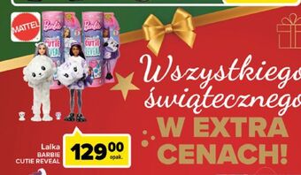 Carrefour Lalka zimowa kraina cutie reveal barbie oferta