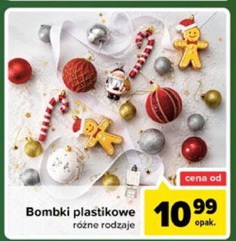 Carrefour Bombki plastikowe oferta