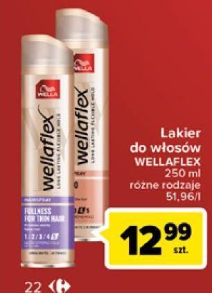 Carrefour Lakier do włosów hydrostyle wellaflex oferta