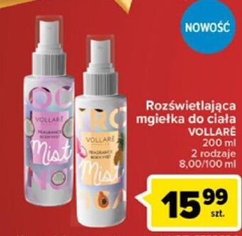 Carrefour Mgiełka do ciała z brokatem coconut vollare oferta