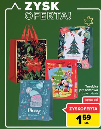 Carrefour Torebka prezentowa oferta