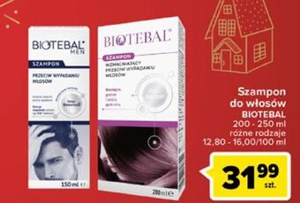 Szampon przeciw wypadaniu włosów dla mężczyzn biotebal men