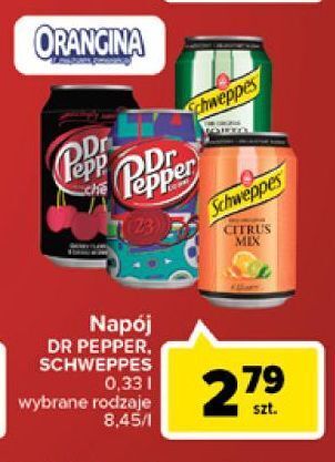 Carrefour Napój citrus mix schweppes oferta