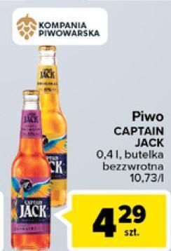 Carrefour Piwo captain jack oferta