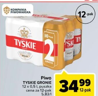 Carrefour Piwo tyskie gronie oferta