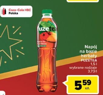 Carrefour Herbata mrożona black peach hibiscus fuzetea oferta