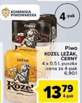 Carrefour Piwo kozel lezak oferta