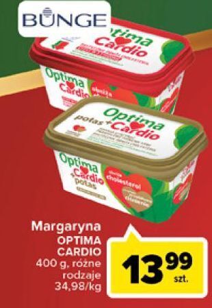 Carrefour Margaryna optima cardio oferta