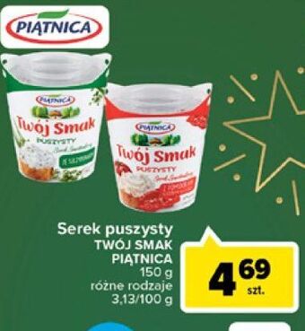 Carrefour Serek puszysty z pomidorami suszonymi na słońcu piątnica twój smak oferta