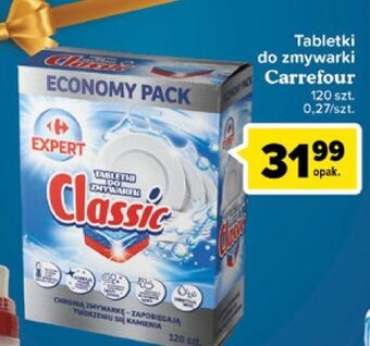 Carrefour Tabletki do zmywarek classic carrefour oferta