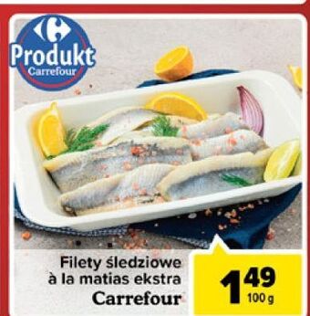 Carrefour Filety śledziowe a'la matjas carrefour oferta