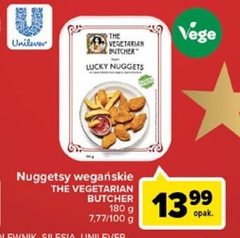 Carrefour Nuggetsy wegetariańskie the vegetarian butcher oferta