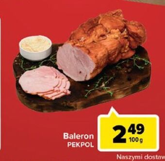 Carrefour Baleron pekpol oferta