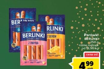 Carrefour Parówki z indyka morliny berlinki oferta