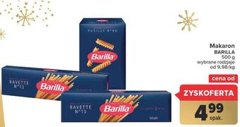 Carrefour Makaron fusilli barilla oferta
