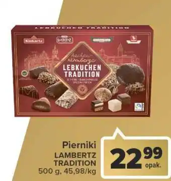 Carrefour Pierniki tradition lambertz oferta