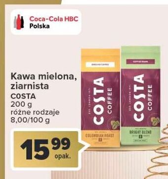 Carrefour Kawa costa coffee the bright blend oferta