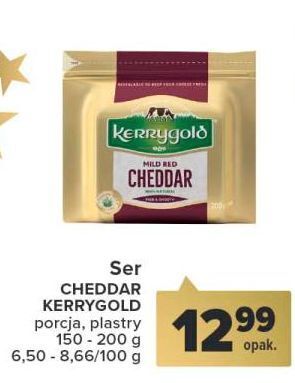 Carrefour Ser cheddar red kerrygold oferta