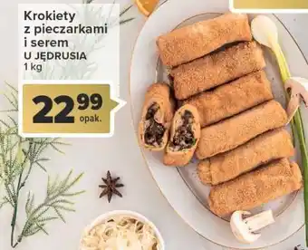 Carrefour Krokiety z pieczarkami i serem mozzarella u jędrusia oferta