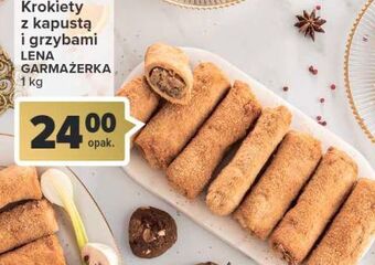 Carrefour Krokiety z kapusta i grzybami lena garmażerka oferta