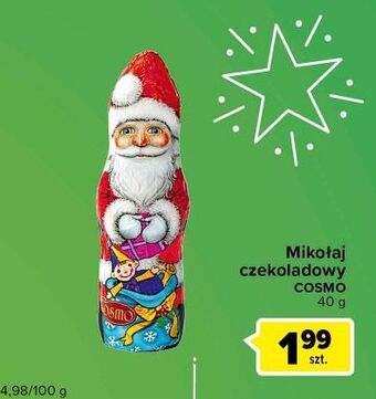 Carrefour Express Mikołaj z czekolady cosmo oferta
