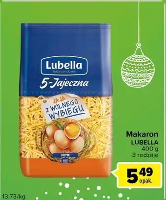 Carrefour Express Makaron 5-jajeczny jaja z wolnego wybiegu nitki lubella oferta