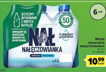 Carrefour Express Woda niegazowana nałęczowianka oferta