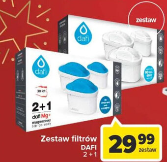 Carrefour Market Dafi zestaw filtrów 2+1 oferta