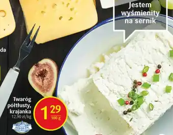 Delikatesy Centrum Twaróg półtłusty 100g oferta