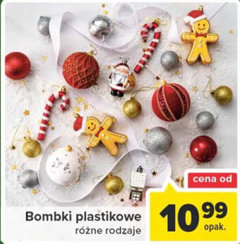Bombki plastikowe