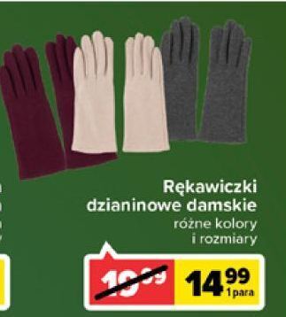 Carrefour Rękawiczki męskie oferta