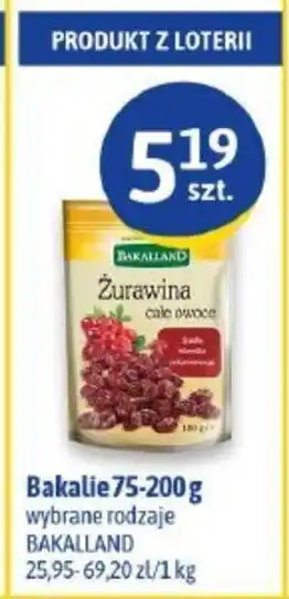 Euro Sklep Bakalland Bakalie 75g-200g oferta