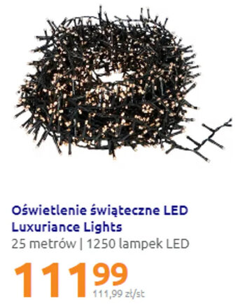 Action Luxuriance Lights Oświetlenie świąteczne LED 25m 1250 lampek LED oferta
